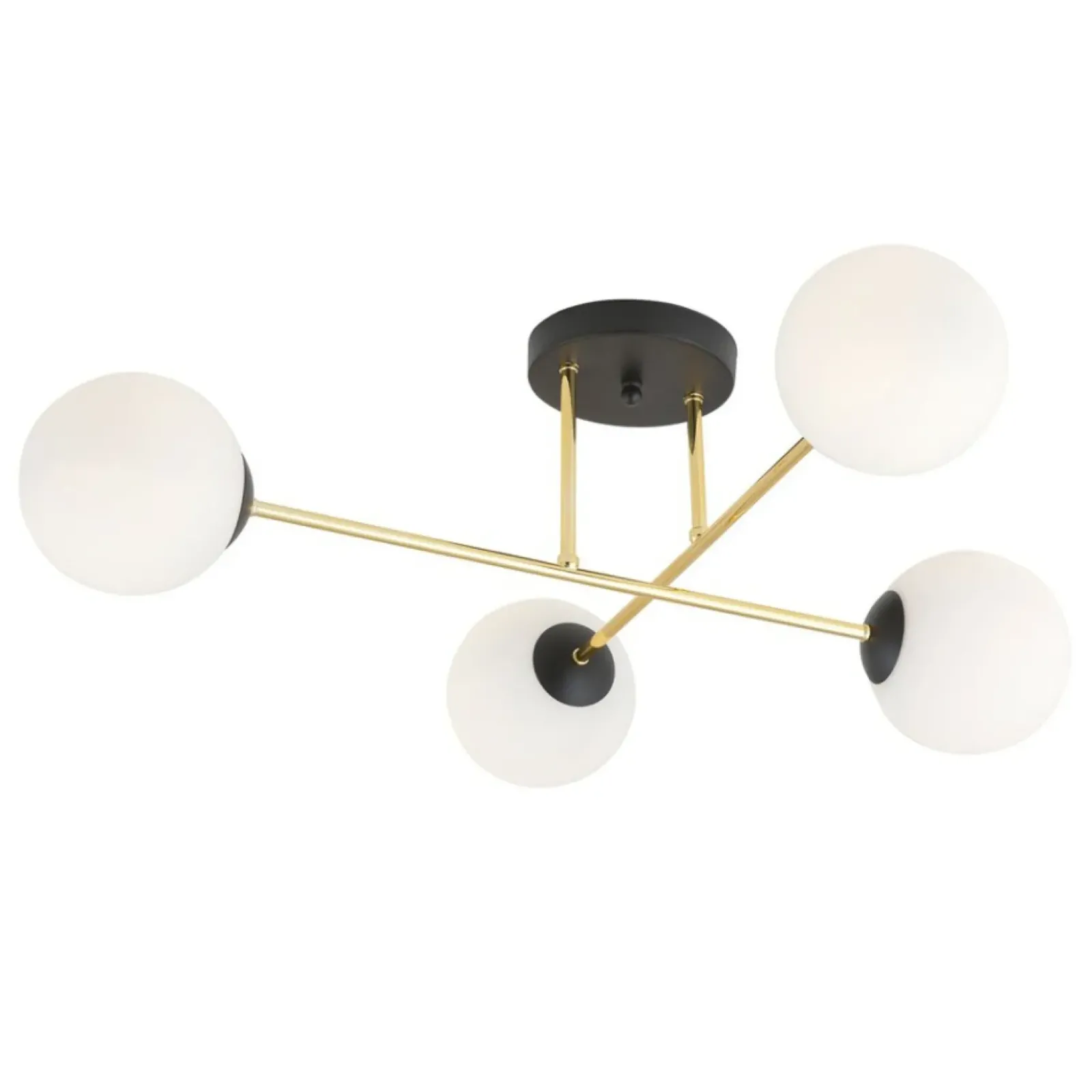 Sklep Kaja Stylowa lampa sufitowa do przytulnej sypialni 1233/4 z serii MAGNUM Best