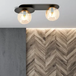 Sklep Kaja Stylowa lampa sufitowa, listwa do korytarza 1120/2 PLAZA | Kaja* Plafony Nowoczesne