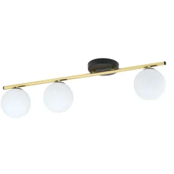 Sklep Kaja Stylowa lampa sufitowa z trzema białymi kulami 1252/3 z serii MONZA Flash Sale