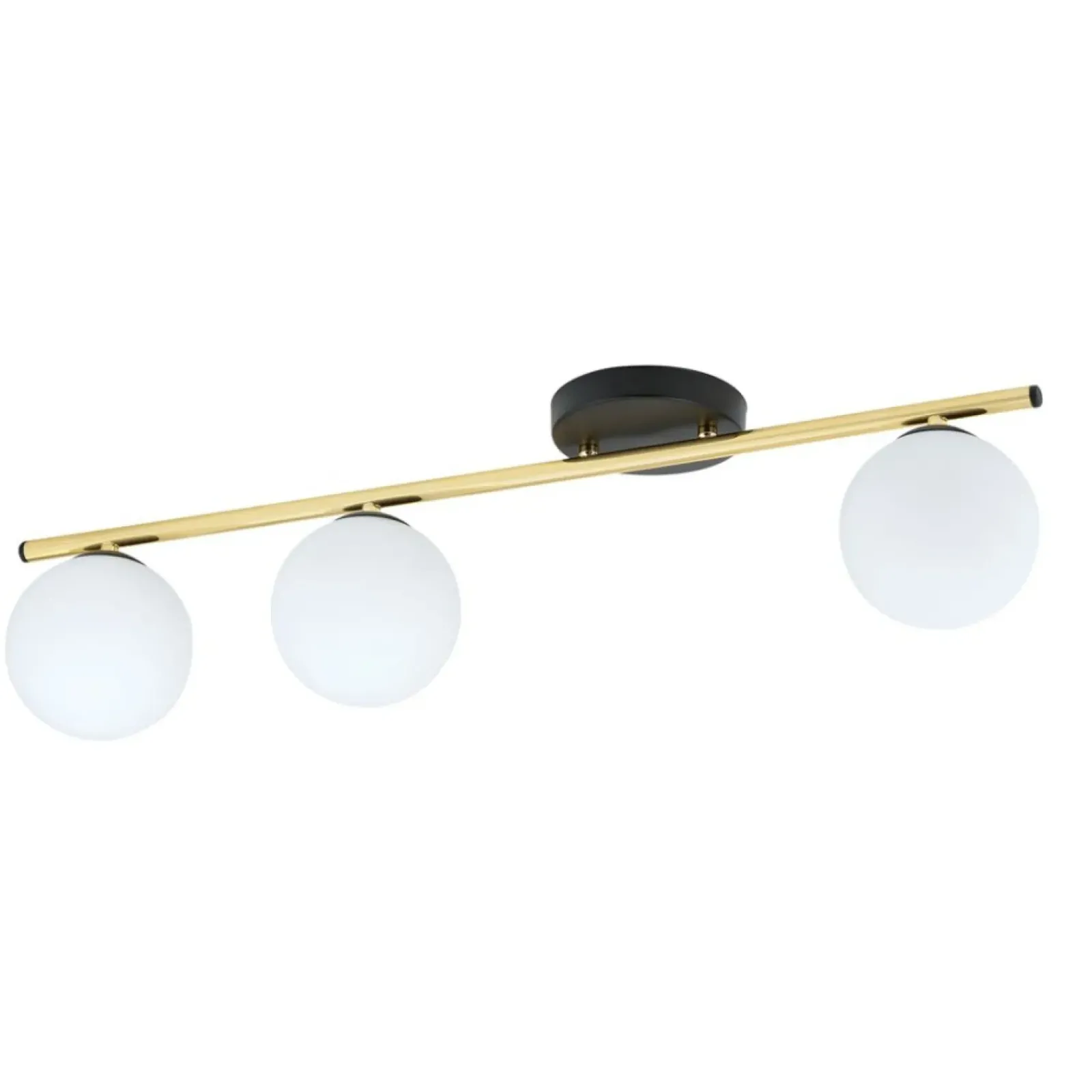 Sklep Kaja Stylowa lampa sufitowa z trzema białymi kulami 1252/3 z serii MONZA Flash Sale