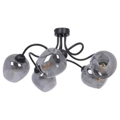 Sklep Kaja Stylowa lampa sufitowa z pięcioma kloszami K-5196 z serii SARA | Kaja Fashion