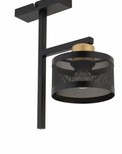 Sklep Kaja Stylowa lampa sufitowa z metalowym kloszem SIG 32141 - OFF CZ/ZŁ Hot