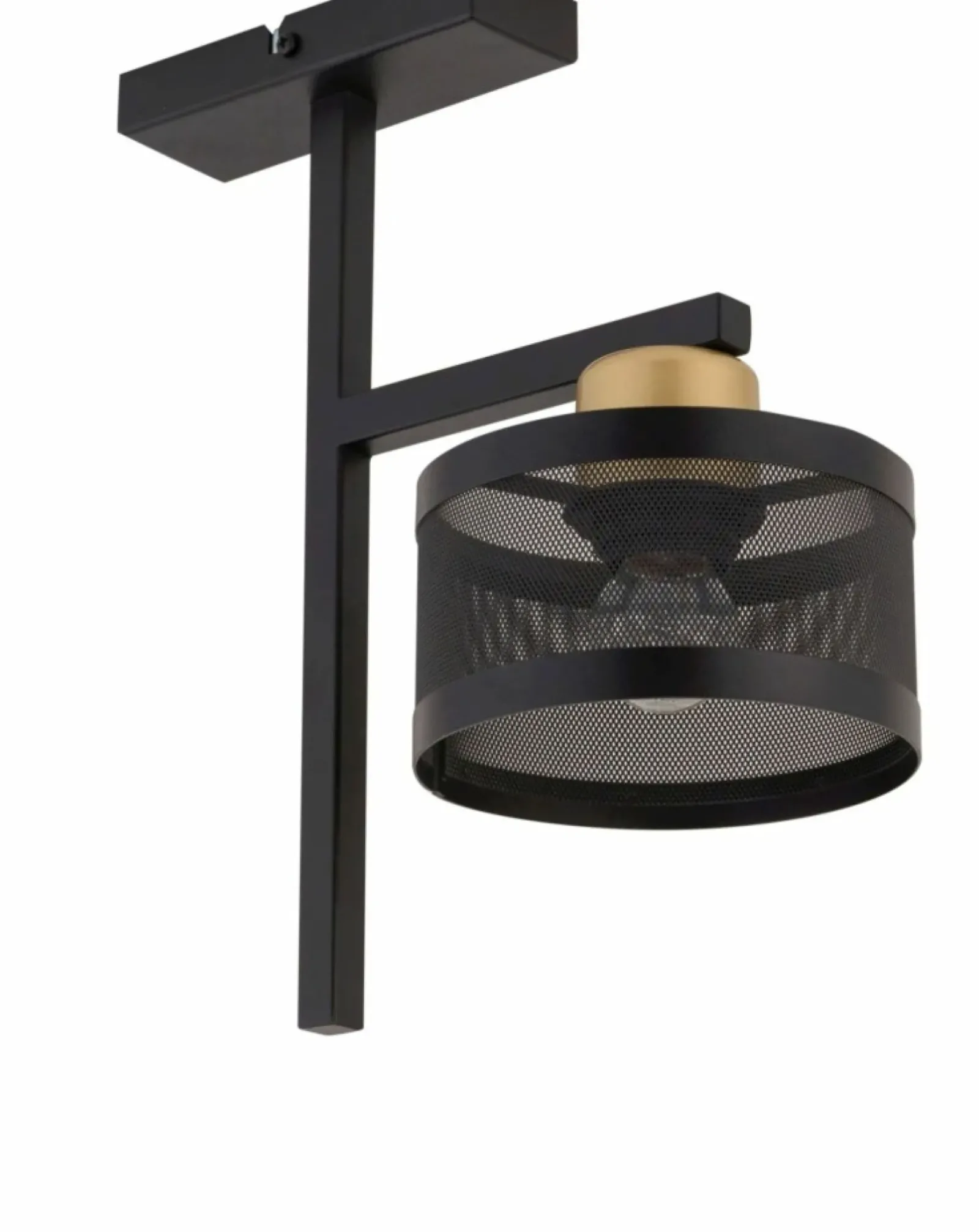 Sklep Kaja Stylowa lampa sufitowa z metalowym kloszem SIG 32141 - OFF CZ/ZŁ Hot