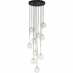 Sklep Kaja Stylowa lampa wisząca, 10 kulistych kloszy TK 5944 NILOS | Kaja Hot
