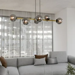 Sklep Kaja Stylowa lampa wisząca do jadalni, nad stół 1237/6 z serii GRAVITY Online