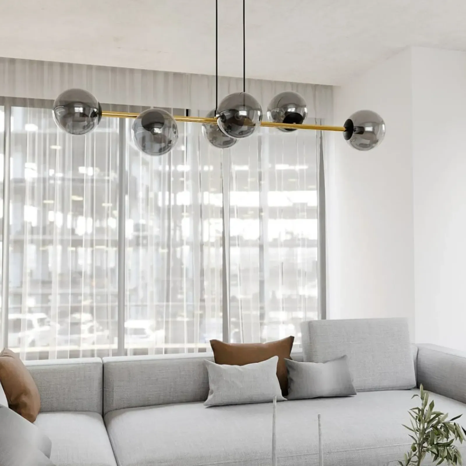 Sklep Kaja Stylowa lampa wisząca do jadalni, nad stół 1237/6 z serii GRAVITY Online