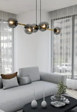 Sklep Kaja Stylowa lampa wisząca do jadalni, nad stół 1237/6 z serii GRAVITY Online
