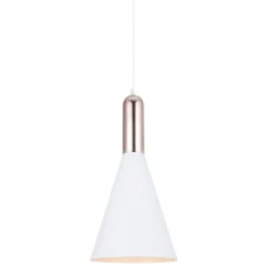 Sklep Kaja Stylowa lampa wisząca do kuchni MDM-3030/1 W+COP KHALEO | Kaja Store