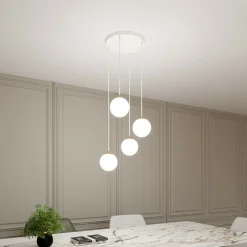 Sklep Kaja Stylowa lampa wisząca do nowoczesnego salonu 1244/4 z serii ROYAL Flash Sale