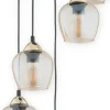 Sklep Kaja Stylowa lampa wisząca do salonu O2995 W5 CZA ZL MARGO | Kaja Fashion