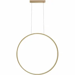 Sklep Kaja Stylowa lampa wisząca duże koło ⌀87cm 3000K ANT 5314 AGARO | Kaja Store