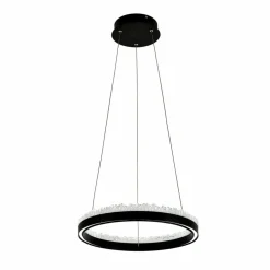 Sklep Kaja Stylowa lampa wisząca LED z kryształkami PD2304400R-MB REGI | Kaja Store