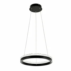 Sklep Kaja Stylowa lampa wisząca LED z kryształkami PD2304400R-MB REGI | Kaja Store