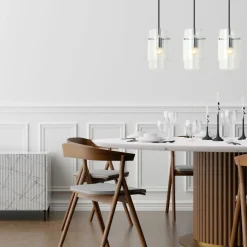 Sklep Kaja Stylowa lampa wisząca na listwie, nad stół LP-707/3L z serii SAVONA Store
