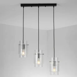 Sklep Kaja Stylowa lampa wisząca na listwie, nad stół LP-707/3L z serii SAVONA Store