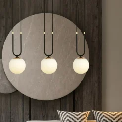 Sklep Kaja Stylowa lampa wisząca nad stół w salonie 1112/3 GLAM | Kaja Cheap