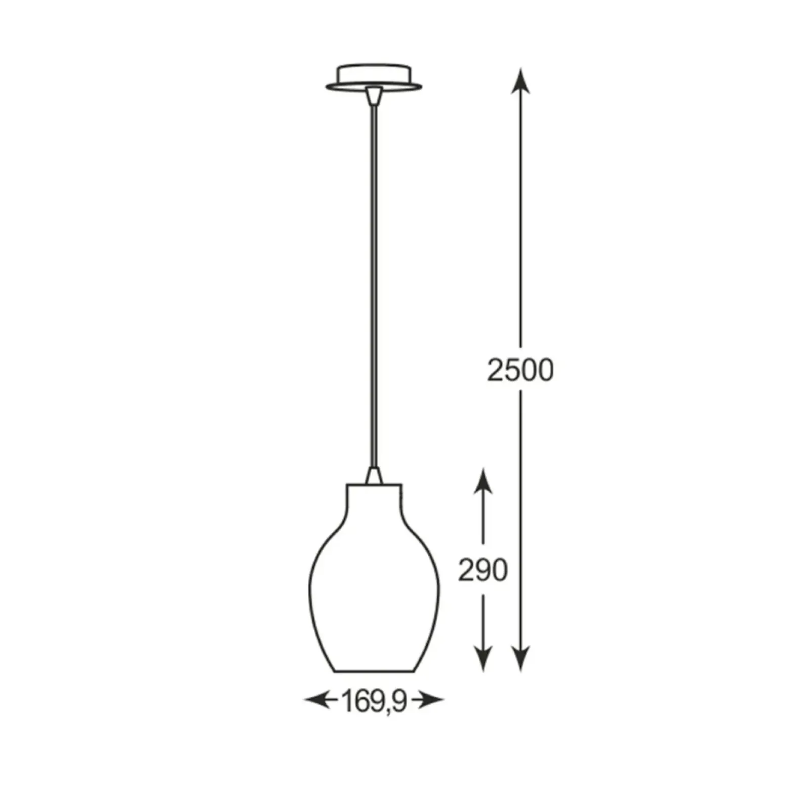 Sklep Kaja Stylowa lampa wisząca nad wyspę P19066A-D18 BRESSO| Kaja Oświetlenie New
