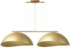 Sklep Kaja Stylowa lampa wisząca nad stół w kuchni SIG 40575 SOLAR | Kaja złoty Sale