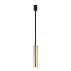 Sklep Kaja Stylowa lampa wisząca, tuba w kolorze u 8800 | Kaja Oświetlenie mosiądz Cheap