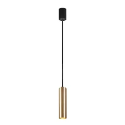 Sklep Kaja Stylowa lampa wisząca, tuba w kolorze u 8914 | Kaja Oświetlenie mosiądz Best Sale