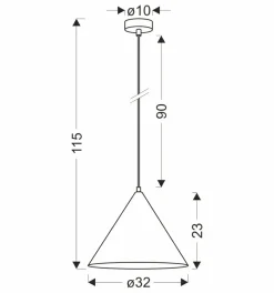Sklep Kaja Stylowa lampa wisząca w kolorze jasnego dębu 31-23421 z serii DUNCA | Kaja Oświe Shop