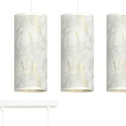 Sklep Kaja Stylowa lampa wisząca, wzór marmuru 1057/3 KARLI | Kaja Oświetlenie biały Cheap