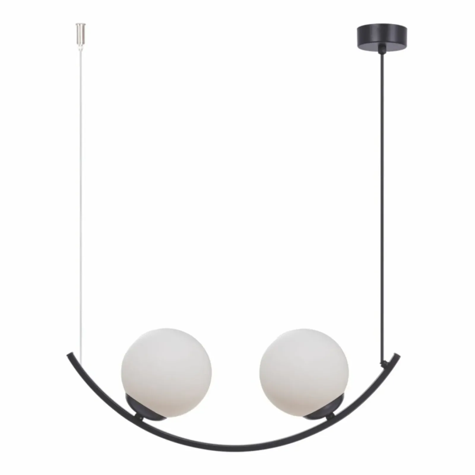 Sklep Kaja Stylowa lampa wisząca z białymi kulami ZM 5012 WAVE | Kaja Oświetlenie Flash Sale