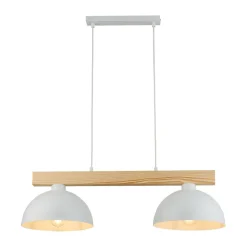 Sklep Kaja Stylowa lampa wisząca z dodatkiem drewna TK 4713 z serii OSLO | Kaja New