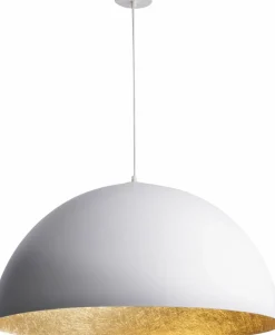 Sklep Kaja Stylowa lampa wisząca z dużym kloszem SIG 30133 z serii SFERA 70 B/ZŁ Fashion