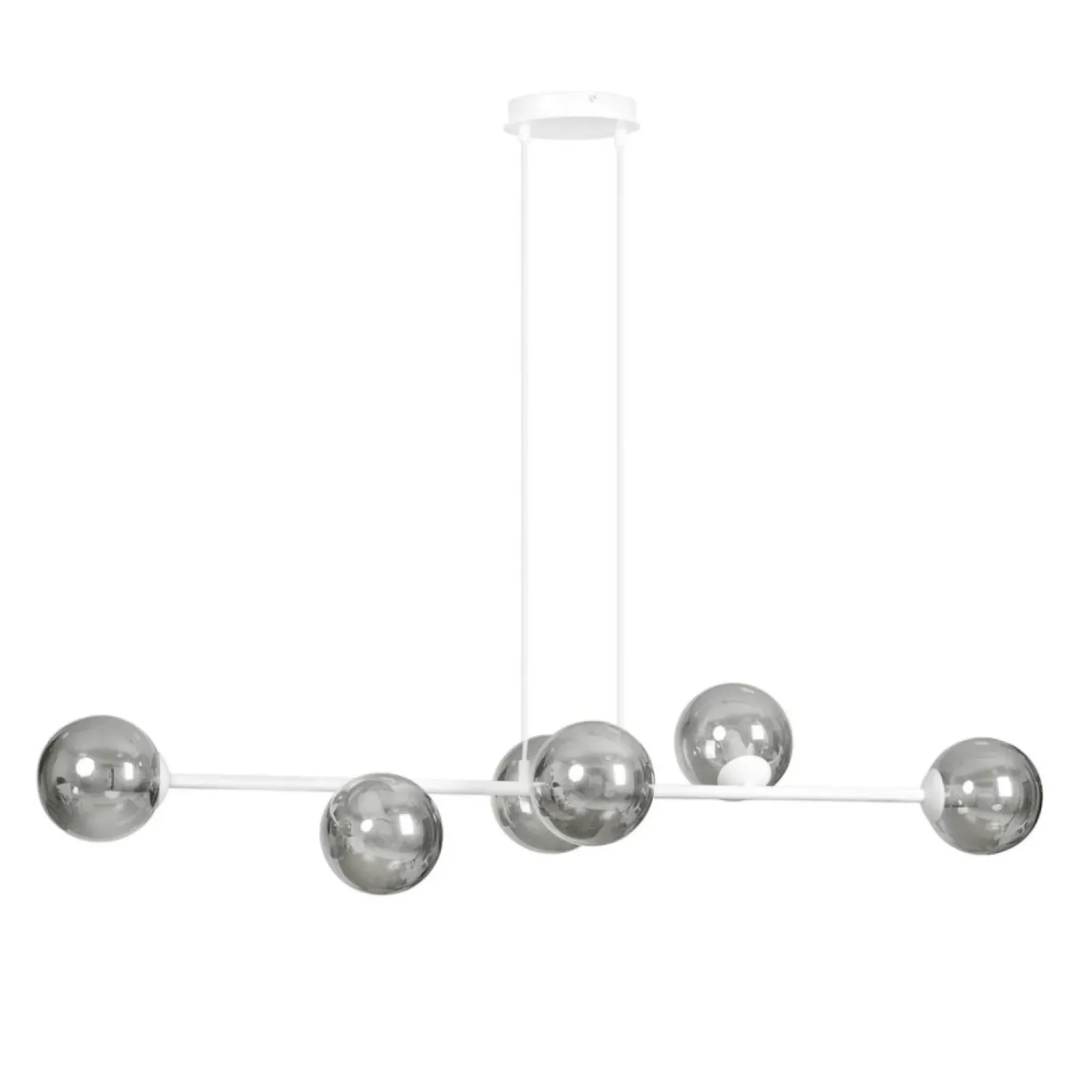 Sklep Kaja Stylowa lampa wisząca z kloszami do salonu 878/6 | Kaja Oświetlenie Flash Sale