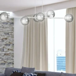 Sklep Kaja Stylowa lampa wisząca z kloszami do salonu 878/6 | Kaja Oświetlenie Flash Sale