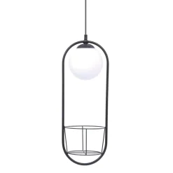 Sklep Kaja Stylowa lampa wisząca z miejscem na doniczkę 5003 z serii PLANT | Kaja Fashion