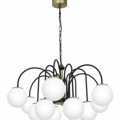 Sklep Kaja Stylowa lampa wisząca z mlecznymi kloszami LX 3201 z serii CAMBRIDGE Best