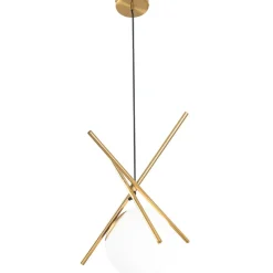 Sklep Kaja Stylowa lampa wisząca z okrągłym kloszem MX P0403 XENA | Kaja Clearance