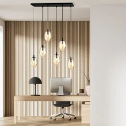 Sklep Kaja Stylowa lampa wisząca z ozdobnymi kloszami 1267/6 z serii ASTRAL Sale