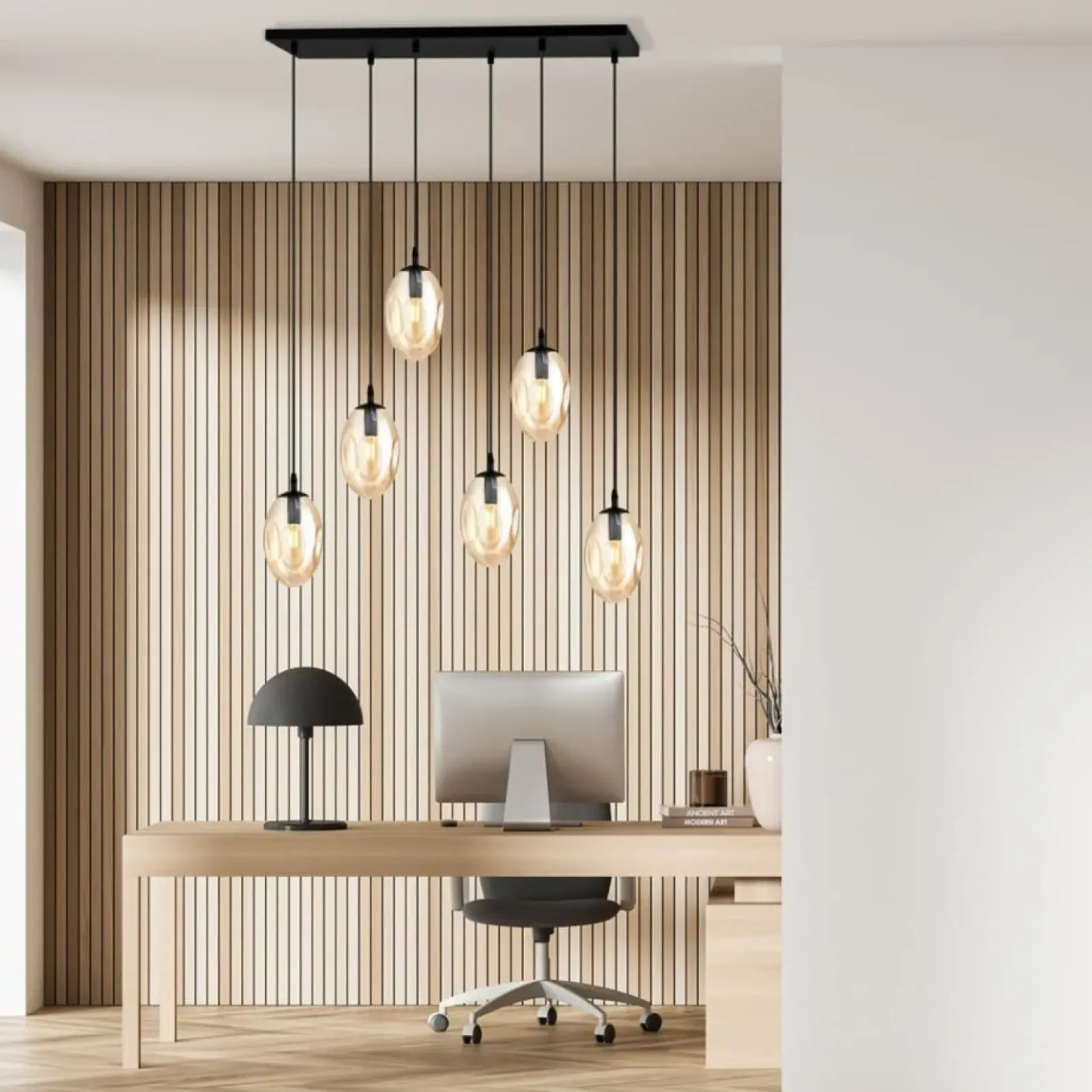 Sklep Kaja Stylowa lampa wisząca z ozdobnymi kloszami 1267/6 z serii ASTRAL Sale