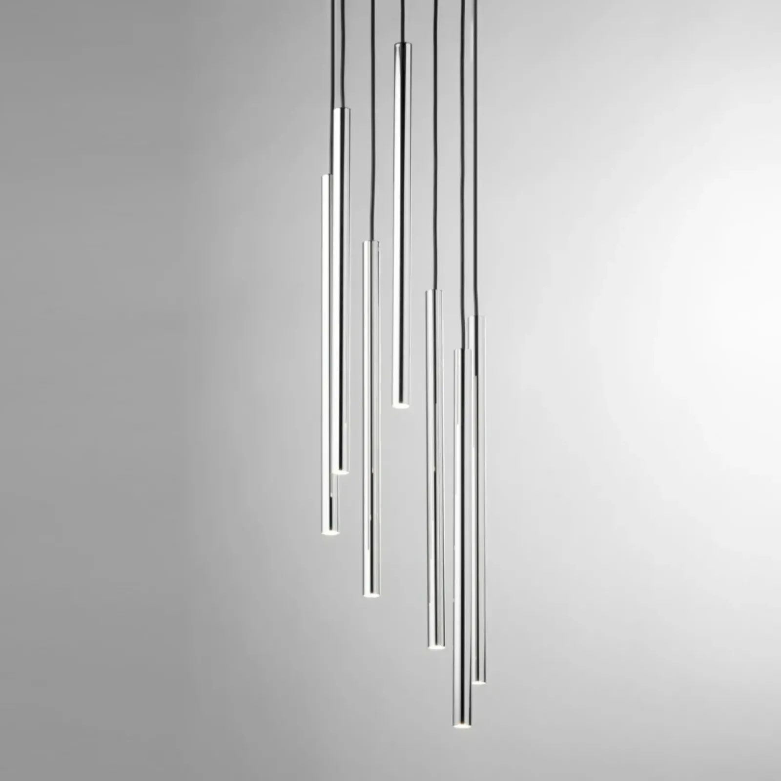 Sklep Kaja Stylowa lampa wisząca ze srebrnymi tubami SIG 40734 SOPEL LUX | Kaja Best Sale