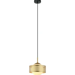 Sklep Kaja Stylowa lampa wisząca ze zdobieniem ⌀20cm PND-55456-1M-GD - LOMICA Cheap