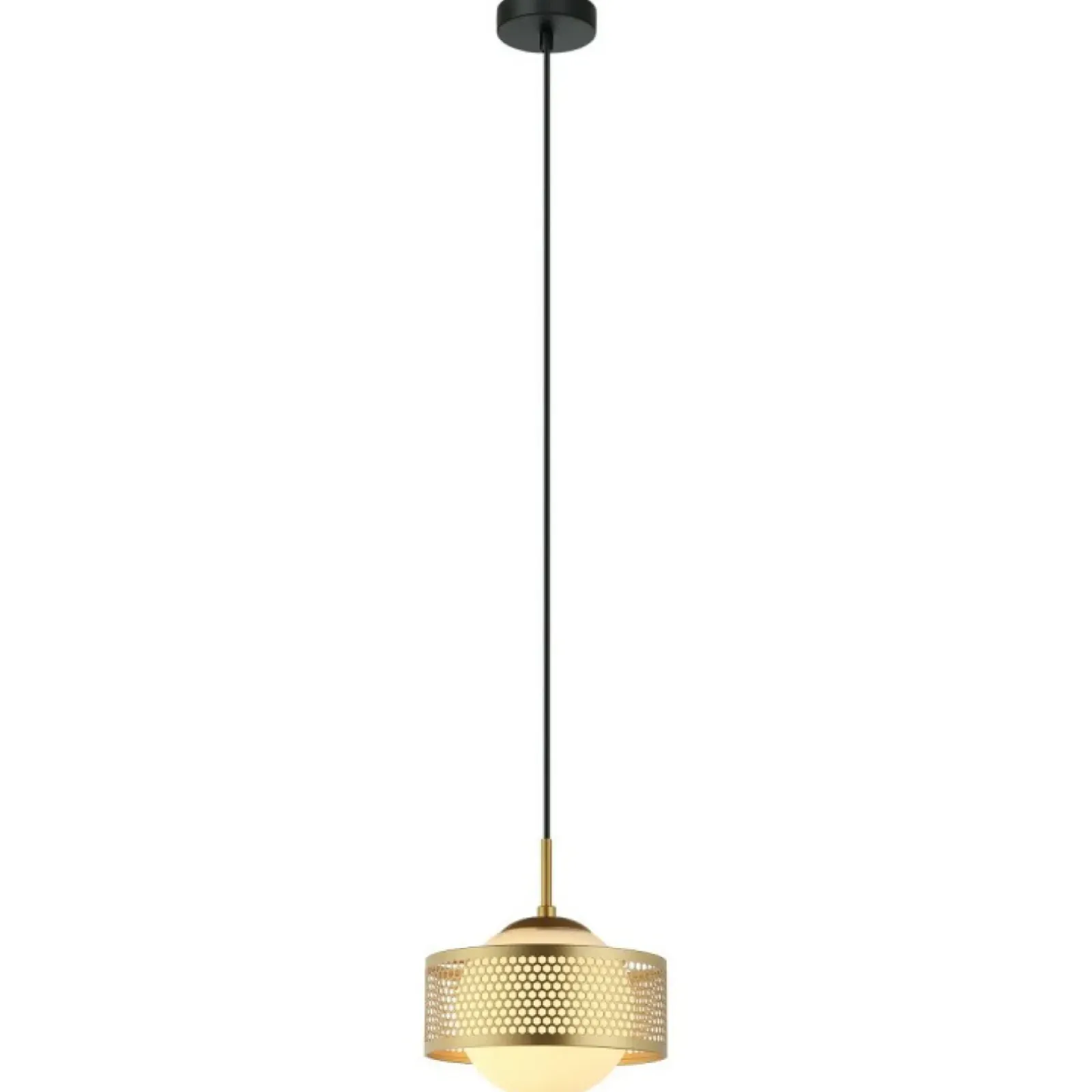 Sklep Kaja Stylowa lampa wisząca ze zdobieniem ⌀20cm PND-55456-1M-GD - LOMICA Cheap