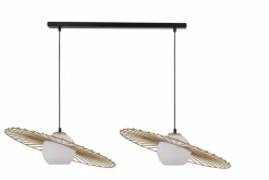 Sklep Kaja Stylowa lampa wisząca ze złotymi kapeluszami SIG 32039 z serii SOL New