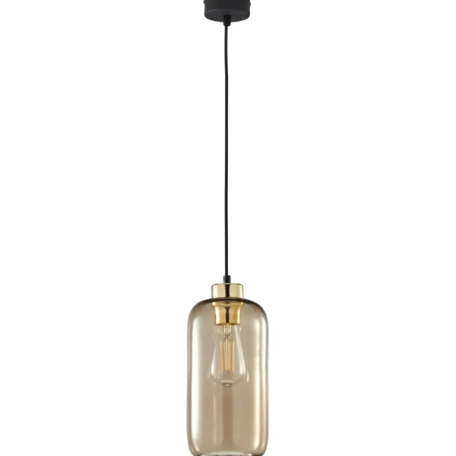 Sklep Kaja Stylowa lampa wisząca ze złotą oprawką TK 3314 MARCO | Kaja Cheap