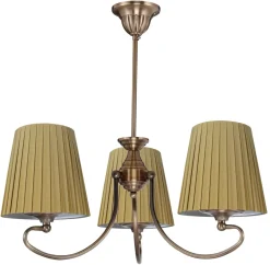 Sklep Kaja Stylowa lampa z plisowanymi abażurami 33-33970 MOZART | Kaja* Randole Tradycyjne