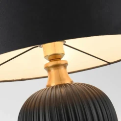 Sklep Kaja Stylowa lampka do eleganckiej sypialni LP-1515/1T BIG z serii TAMIZA* Lampki Stołowe Z Abażurem|Nowoczesne Lampki Stołowe
