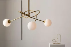 Sklep Kaja Stylowa, złota lampa sufitowa do sypialni SIG 33356 z serii VELVET Best Sale