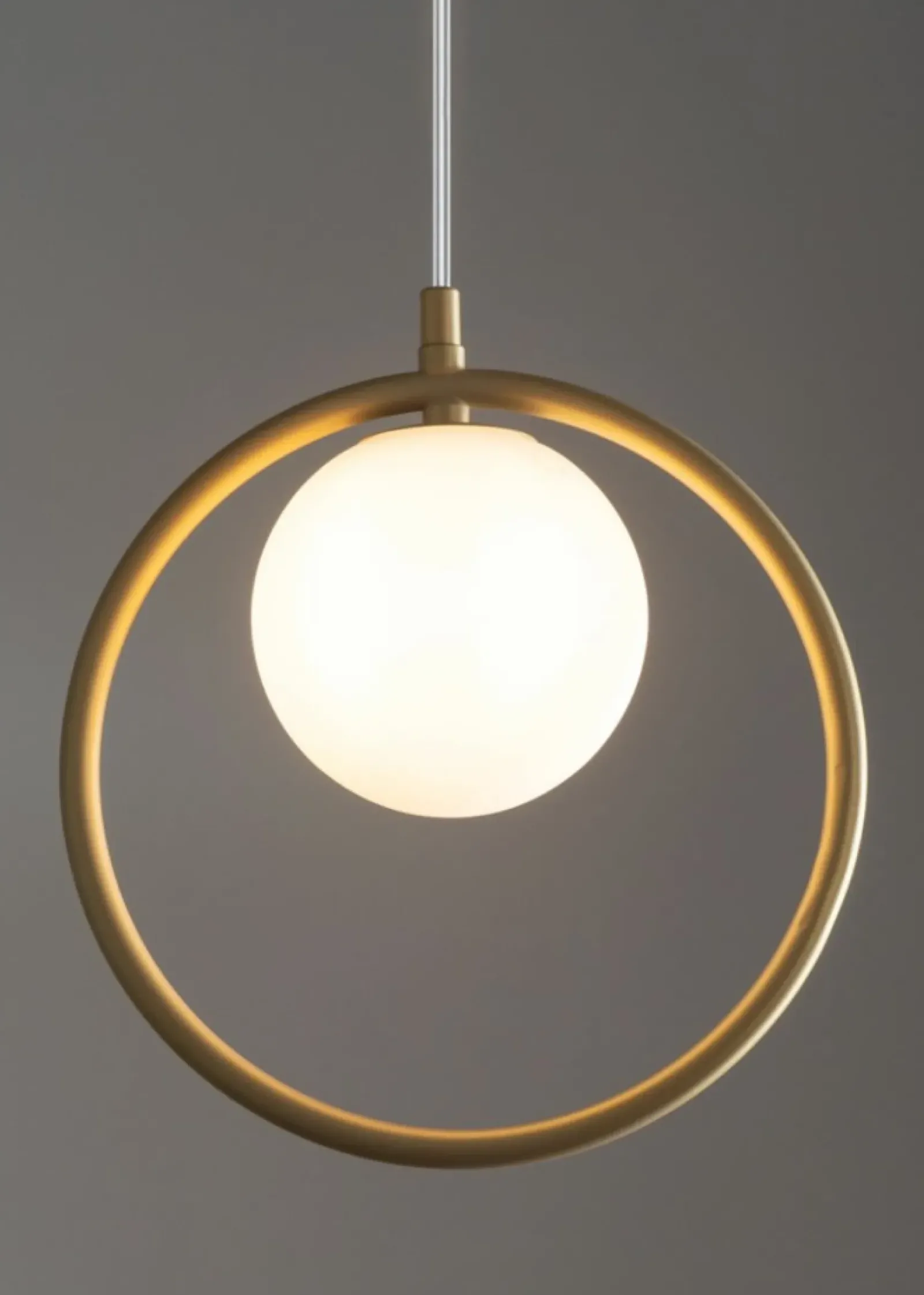 Sklep Kaja Stylowa, złota lampa wisząca z małym kloszem SIG 33409 z serii AQUA Sale