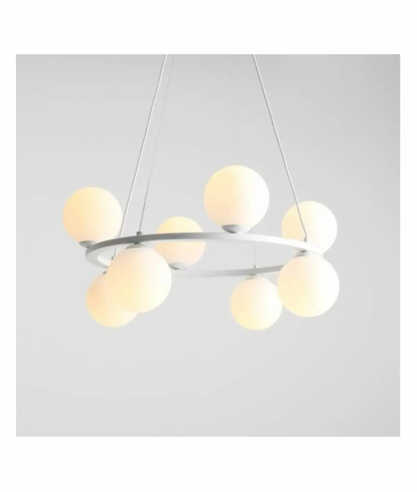 Sklep Kaja Stylowy, biały żyrandol do nowoczesnego salonu 1085P z serii KRONE Zadzwońporabattel.783200183(8-16)/mailsklep@kaja.com.pl Sale