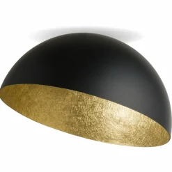 Sklep Kaja Stylowy plafon do industrialnej sypialni SIG 32473 - SFERA 50 CZ/ZŁ Clearance