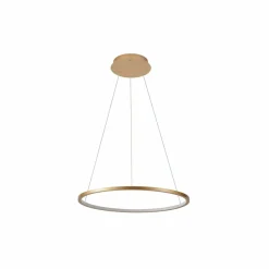 Sklep Kaja Stylowy żyrandol okrąg ⌀40 PND-56135B-040RPC-GD-3KS4K VINOLA | Kaja New