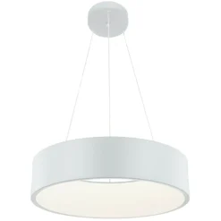 Sklep Kaja Stylowy żyrandol, okrąg LED LP-622/1P WH MALAGA | Kaja Oświetlenie Best