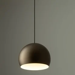 Sklep Kaja Subtelna, brązowa lampa wisząca do sypialni 10293 CANDY | Kaja Discount